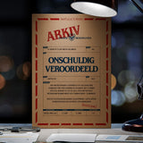 Onschuldig veroordeeld